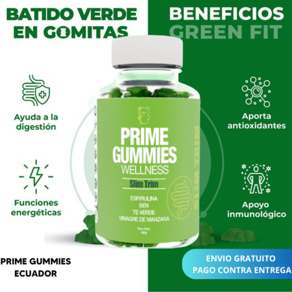 Gomitas de Zen, Epirulina y Vinagre de Manzana  - Prime Gummies®