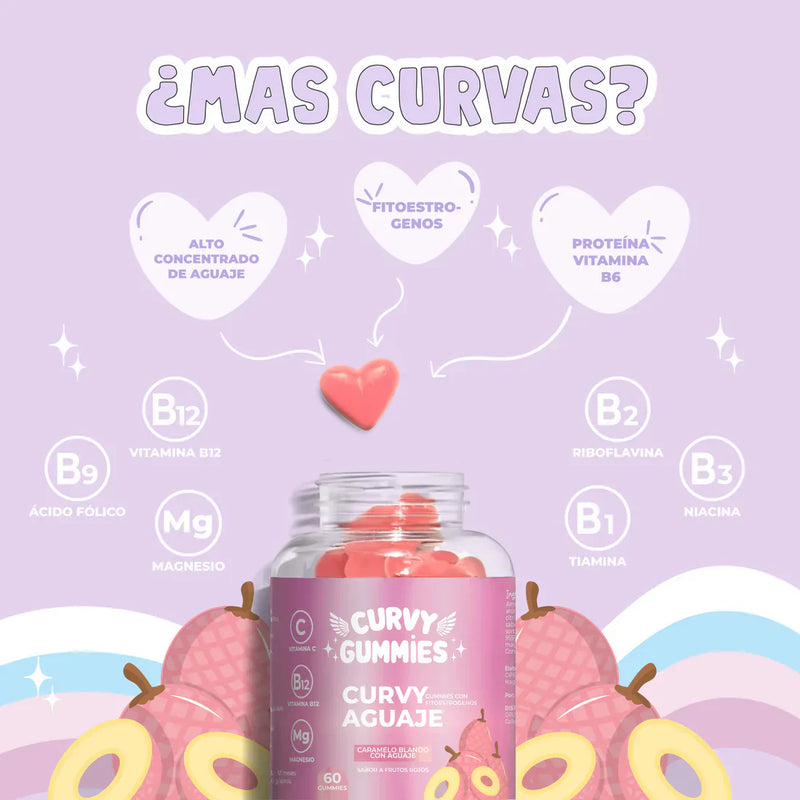 CURVY GUMMIES - AGUAJE EN GOMITAS
