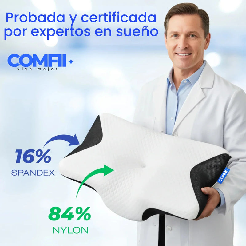 Comfii® - Almohada Ergonómica Cervical + Fundas de regalo