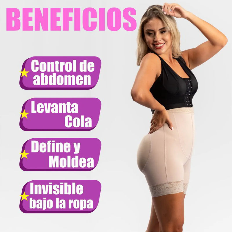 🔥 FAJA SHORT LEVANTA COLA CACHETERO FEMI 🔥