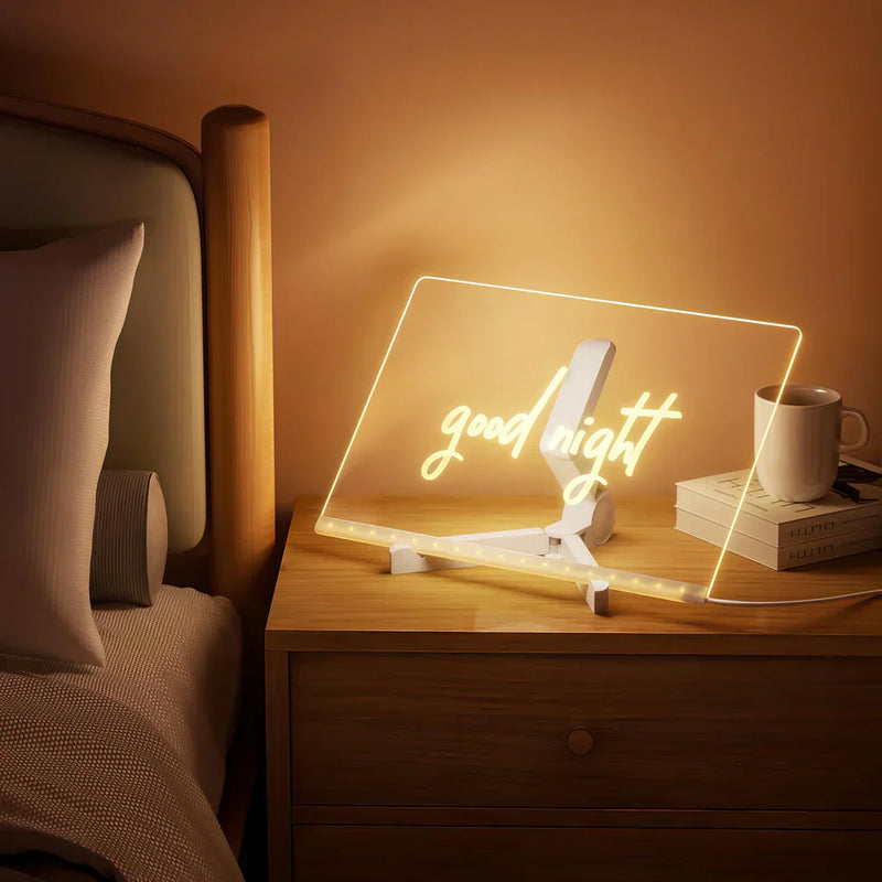 PIZARRA LED MÁGICA + GRATIS 7 ROTULADORES