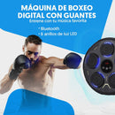 MAQUINA DE BOXEO MUSICAL CON BLUETOOTH Y GUANTES