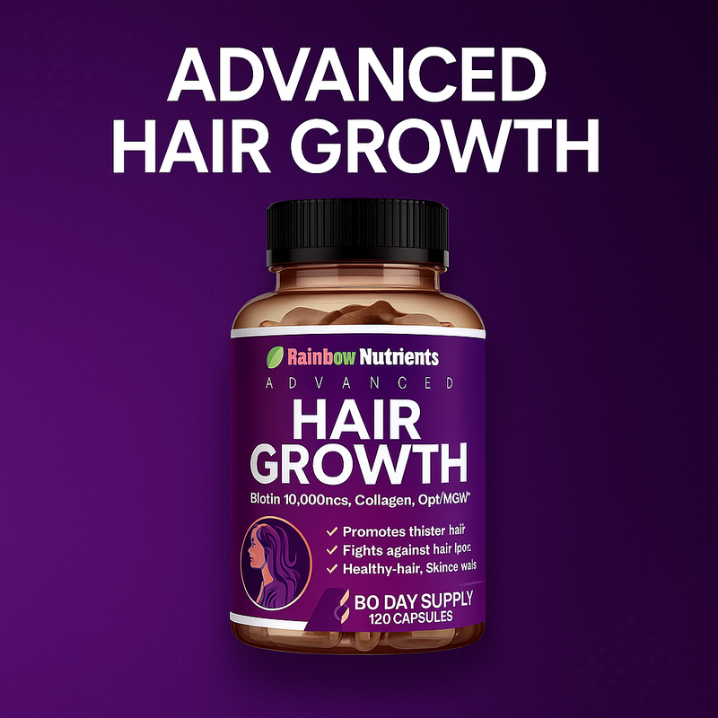 ✨ Hair Growth Avanzado – Cabello Más Fuerte, Grueso y Saludable ✨
