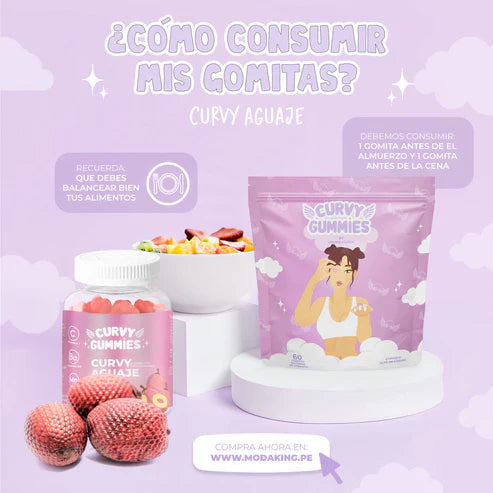 CURVY GUMMIES - AGUAJE EN GOMITAS